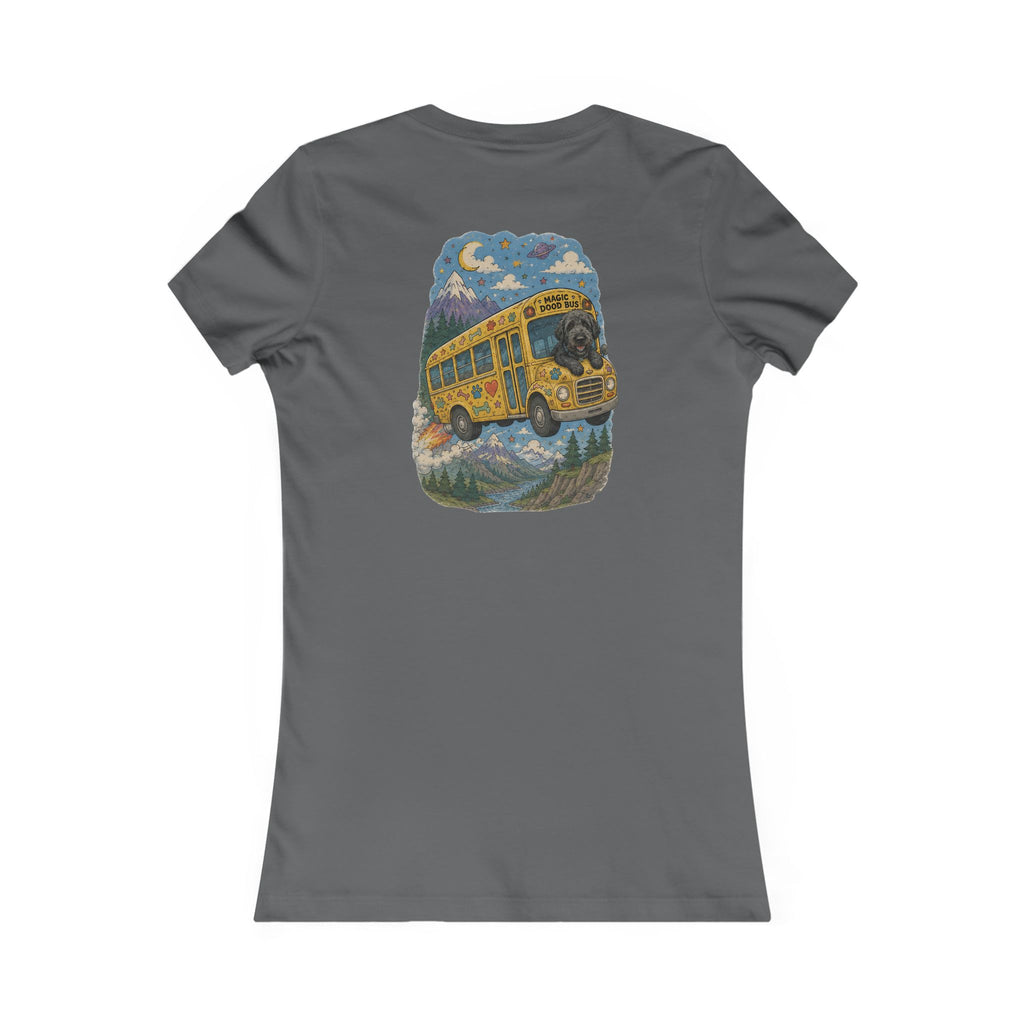 Women's Tee — 'Magic Dood Bus' Retro Adventure Graphic Tee
