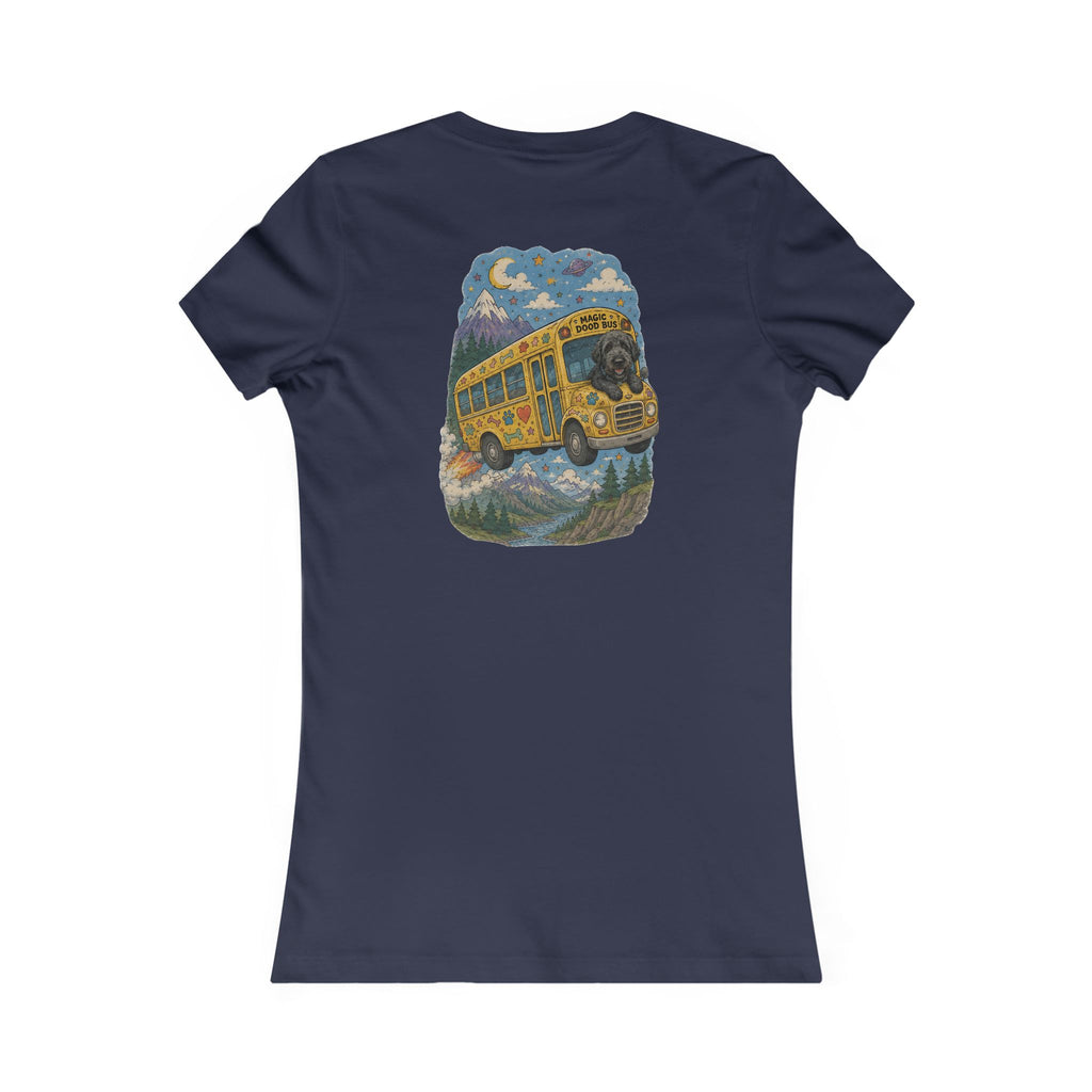 Women's Tee — 'Magic Dood Bus' Retro Adventure Graphic Tee