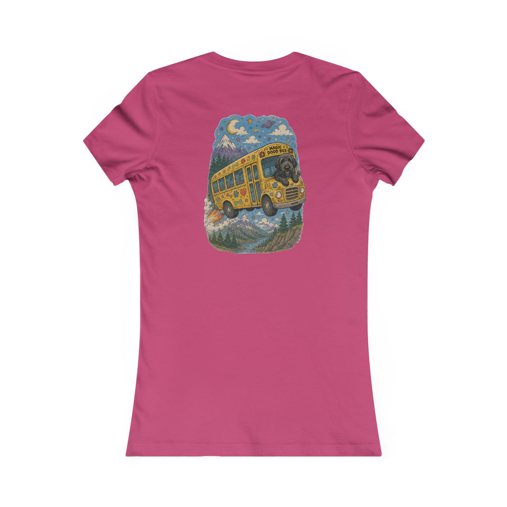 Women's Tee — 'Magic Dood Bus' Retro Adventure Graphic Tee