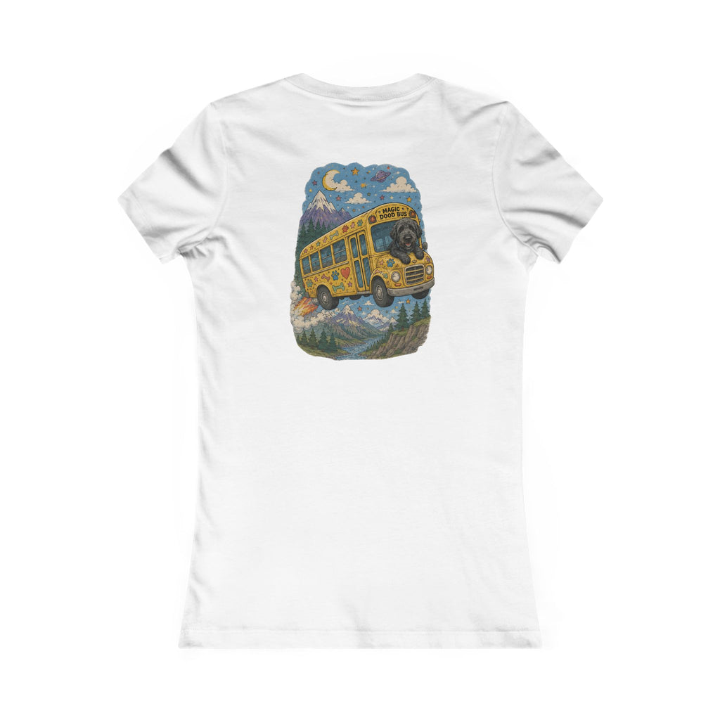 Women's Tee — 'Magic Dood Bus' Retro Adventure Graphic Tee