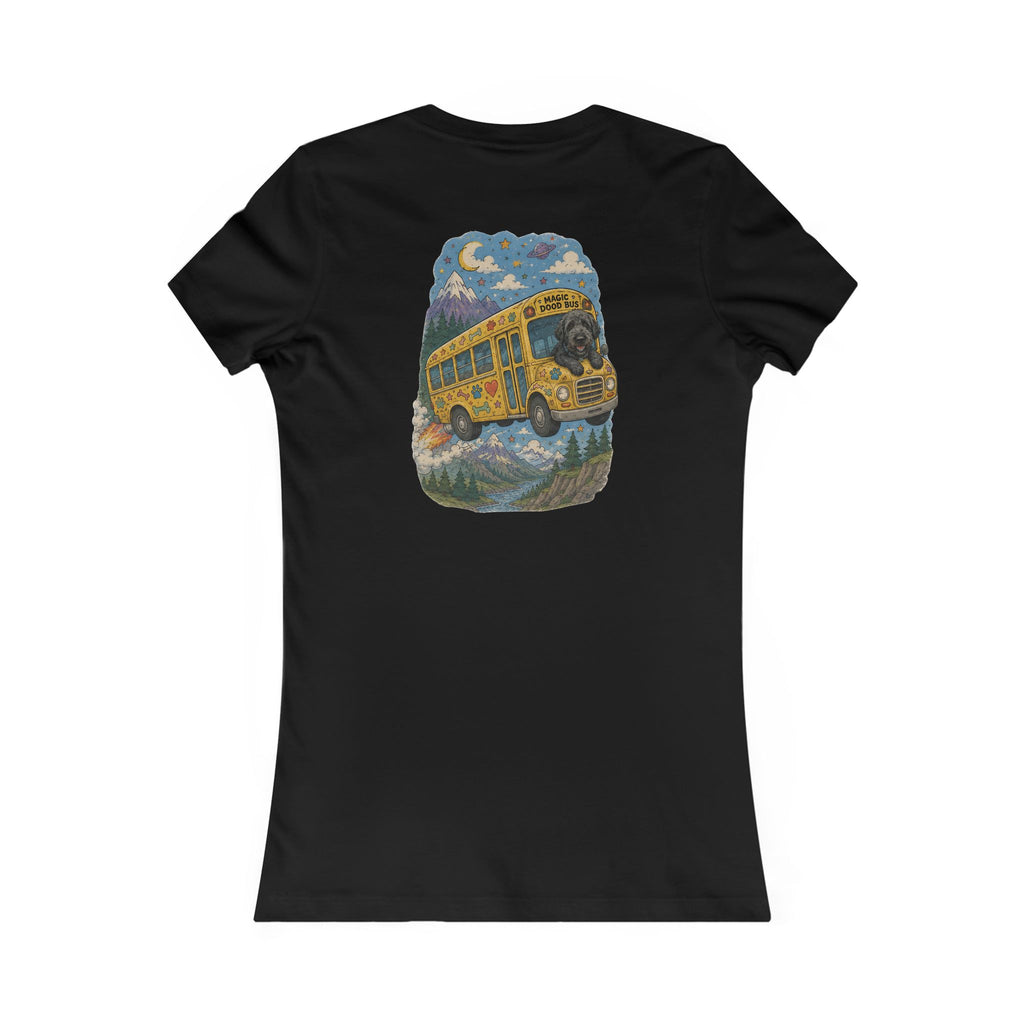 Women's Tee — 'Magic Dood Bus' Retro Adventure Graphic Tee