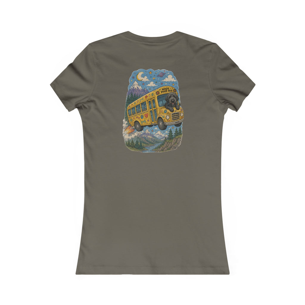 Women's Tee — 'Magic Dood Bus' Retro Adventure Graphic Tee