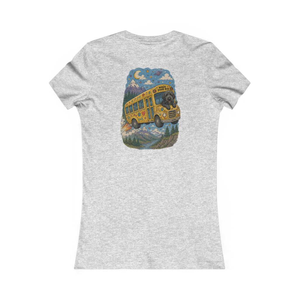 Women's Tee — 'Magic Dood Bus' Retro Adventure Graphic Tee