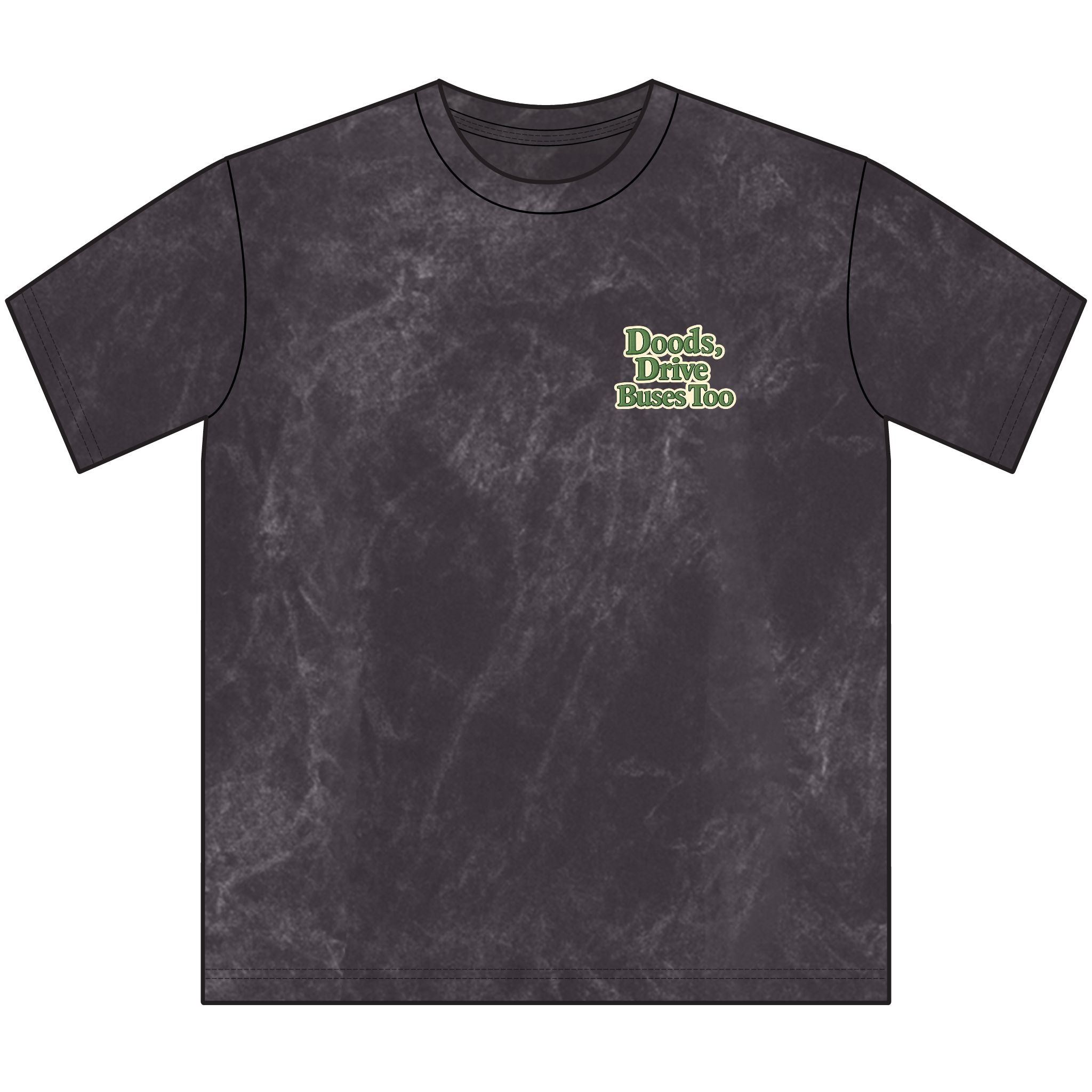 Crewneck Tee — 'Doods Drive Buses Too' - Unisex Tee