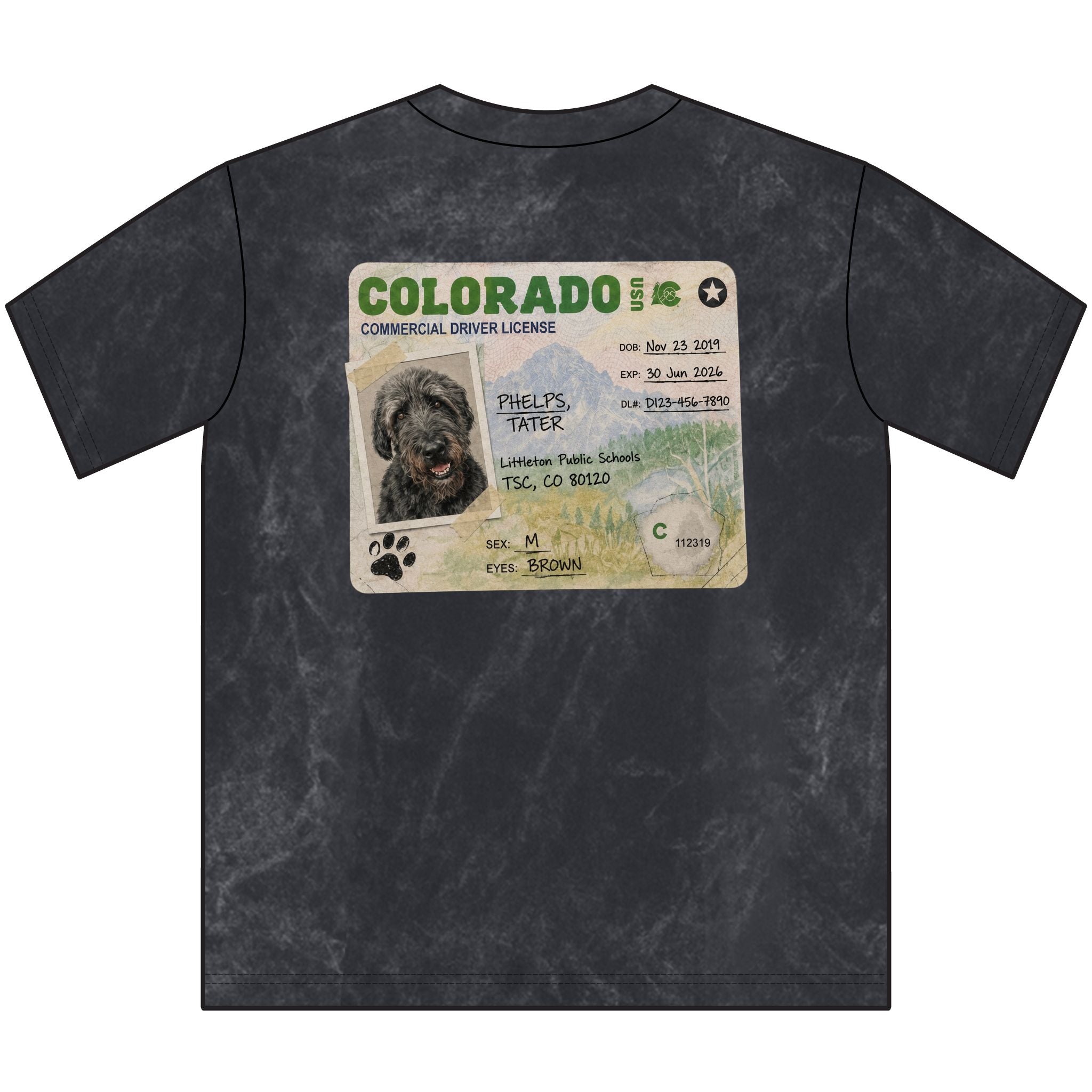 Crewneck Tee — 'Doods Drive Buses Too' - Unisex Tee
