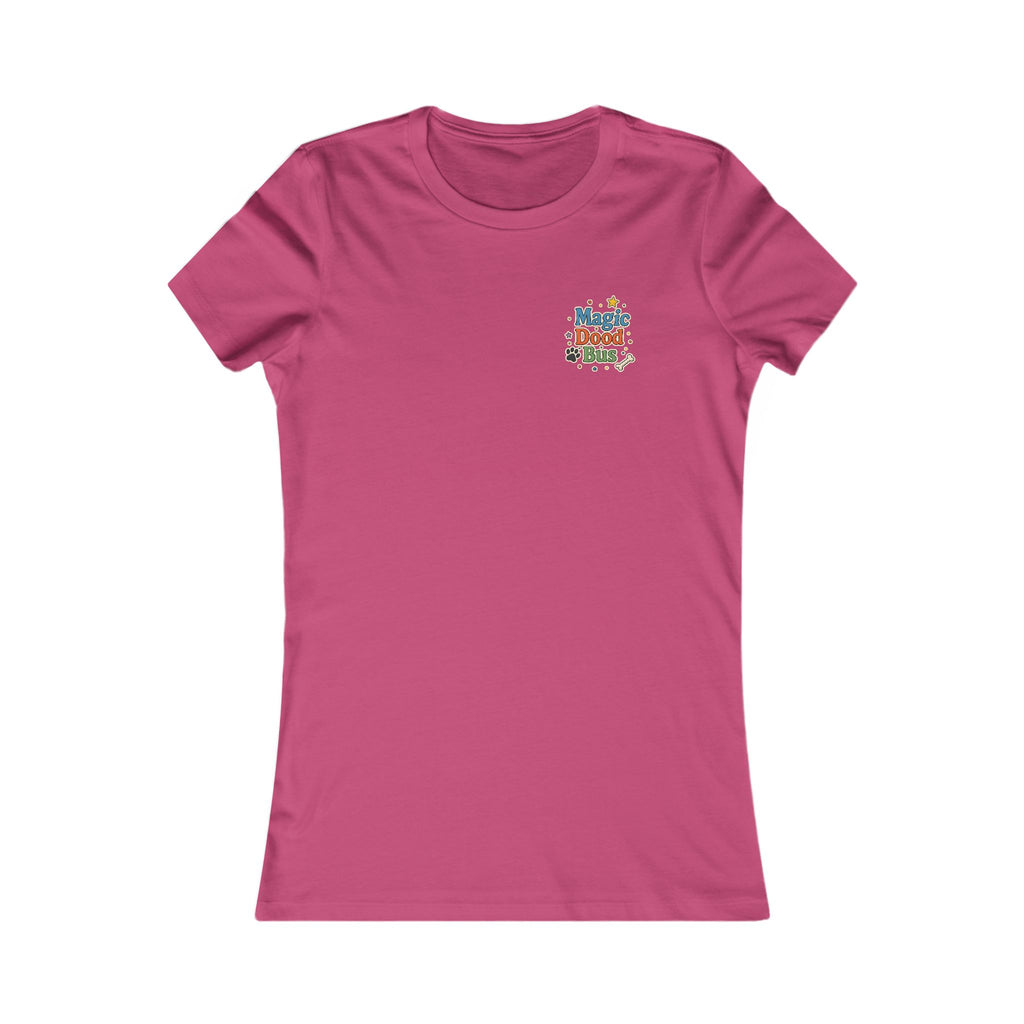 Women's Tee — 'Magic Dood Bus' Retro Adventure Graphic Tee