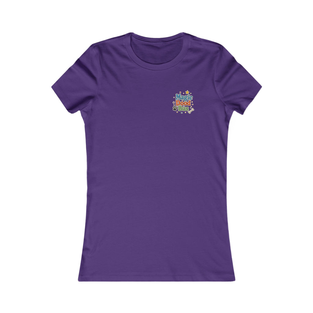 Women's Tee — 'Magic Dood Bus' Retro Adventure Graphic Tee