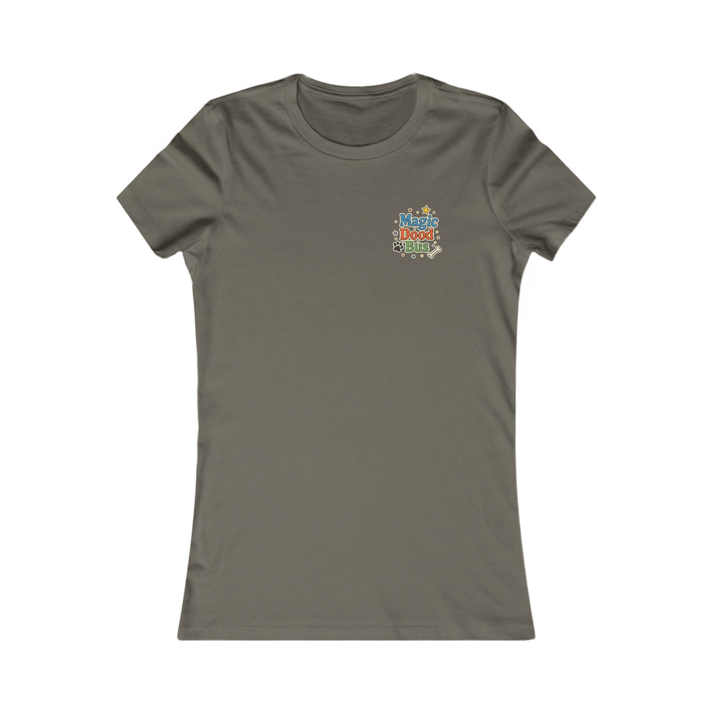 Women's Tee — 'Magic Dood Bus' Retro Adventure Graphic Tee