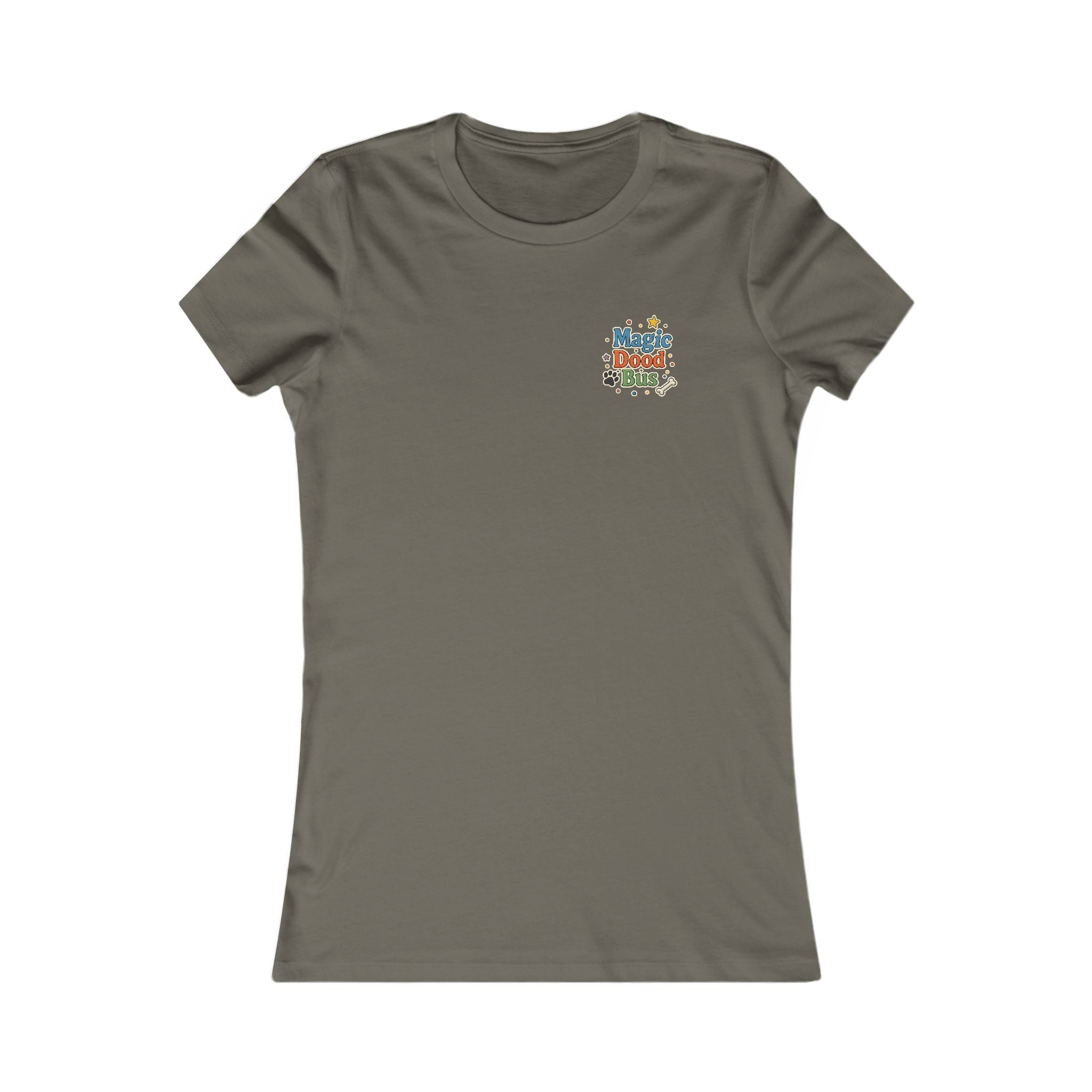 Women's Tee — 'Magic Dood Bus' Retro Adventure Graphic Tee
