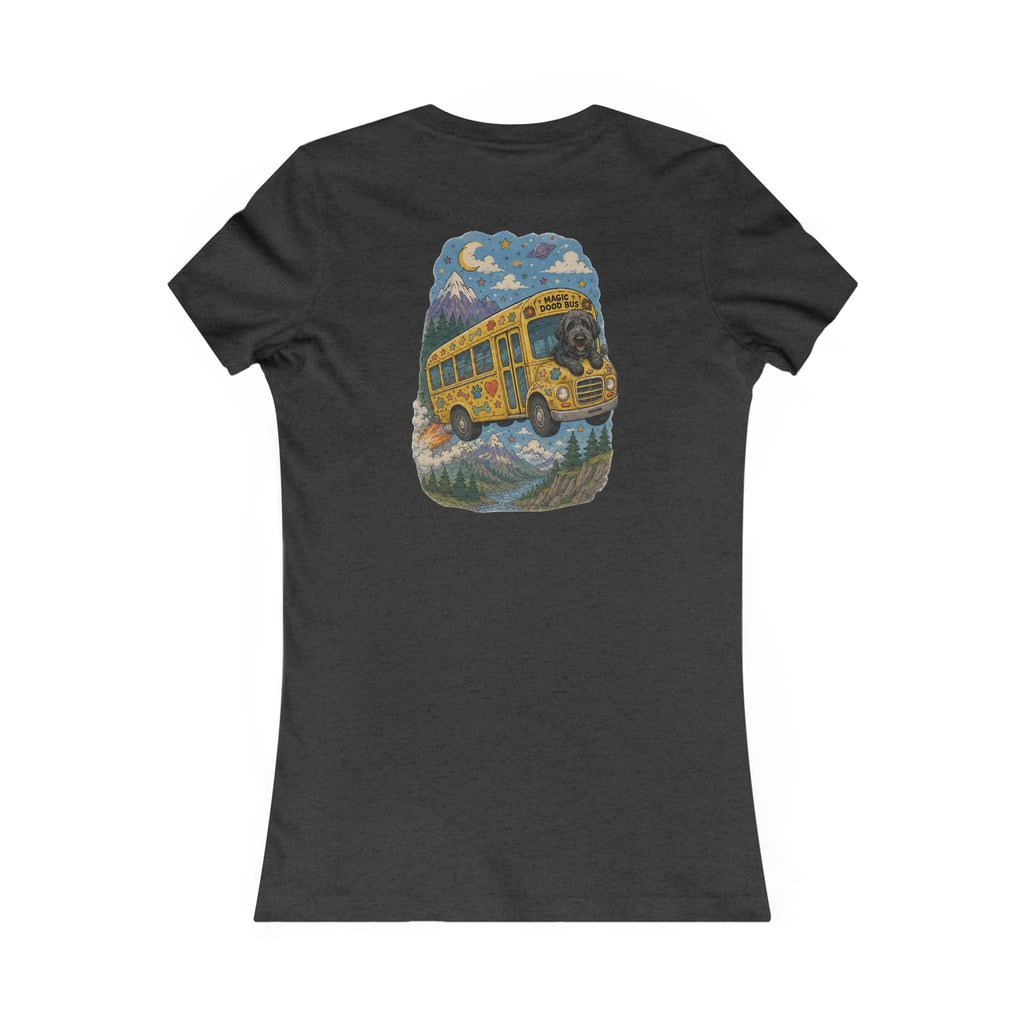 Women's Tee — 'Magic Dood Bus' Retro Adventure Graphic Tee