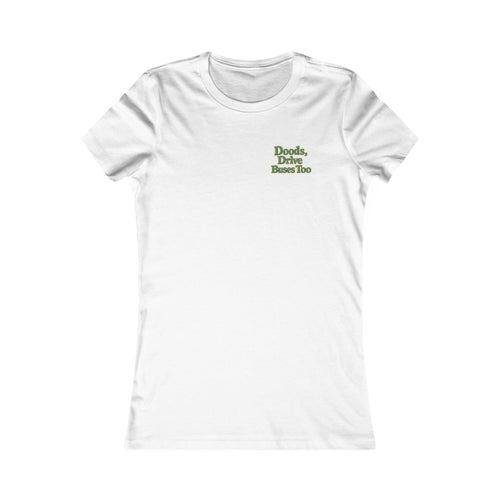 Colorado License Plate Graphic Tee — 'Doods Drive Buses Too' Women's Shirt