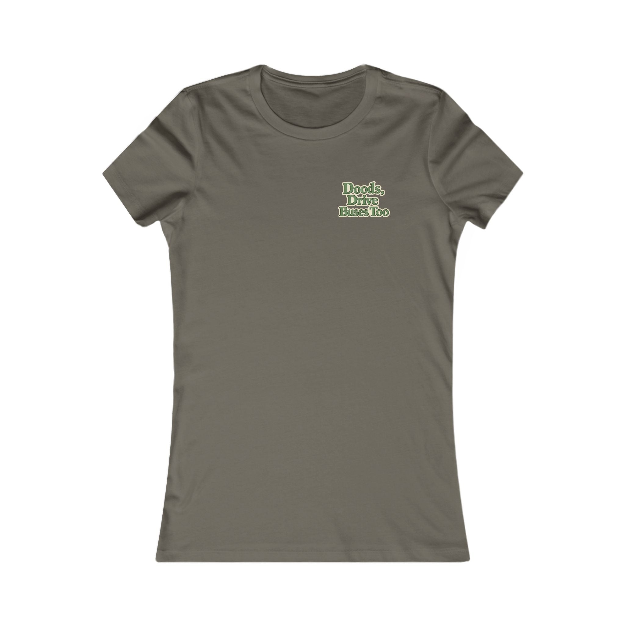Colorado License Plate Graphic Tee — 'Doods Drive Buses Too' Women's Shirt