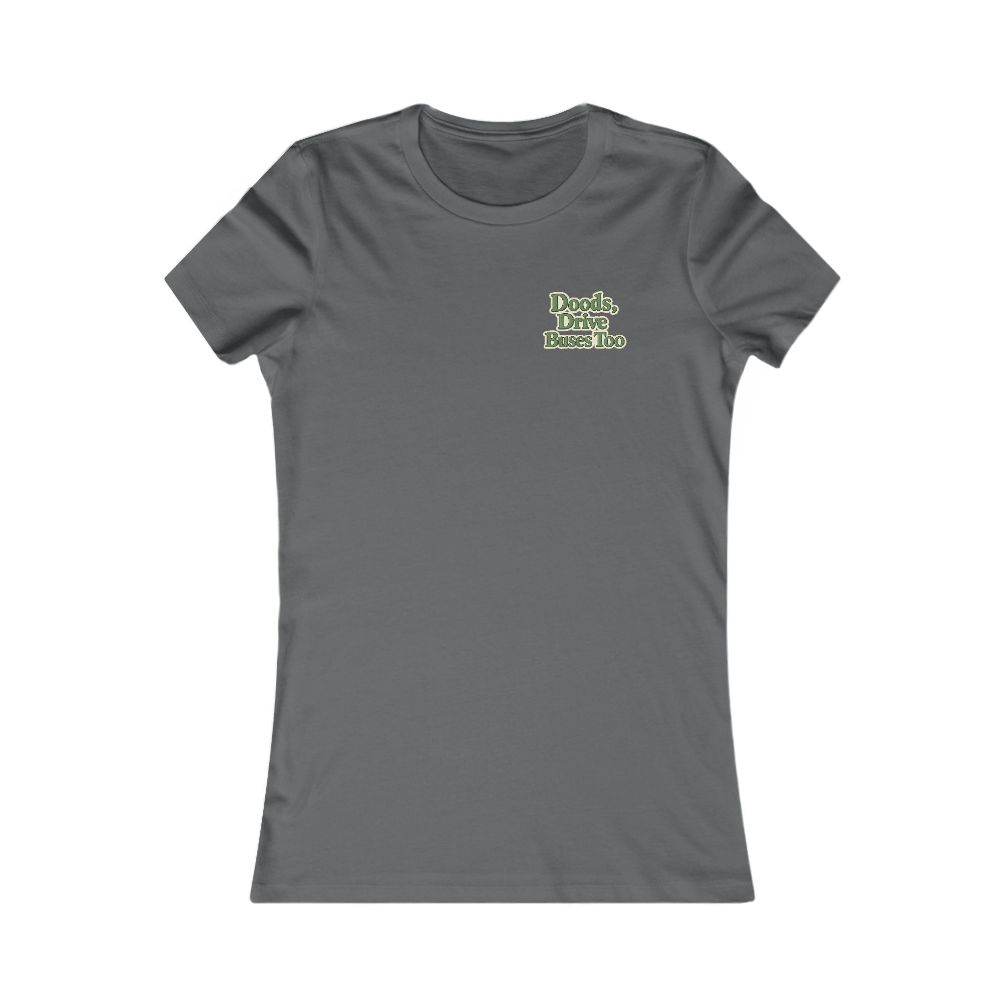 Colorado License Plate Graphic Tee — 'Doods Drive Buses Too' Women's Shirt