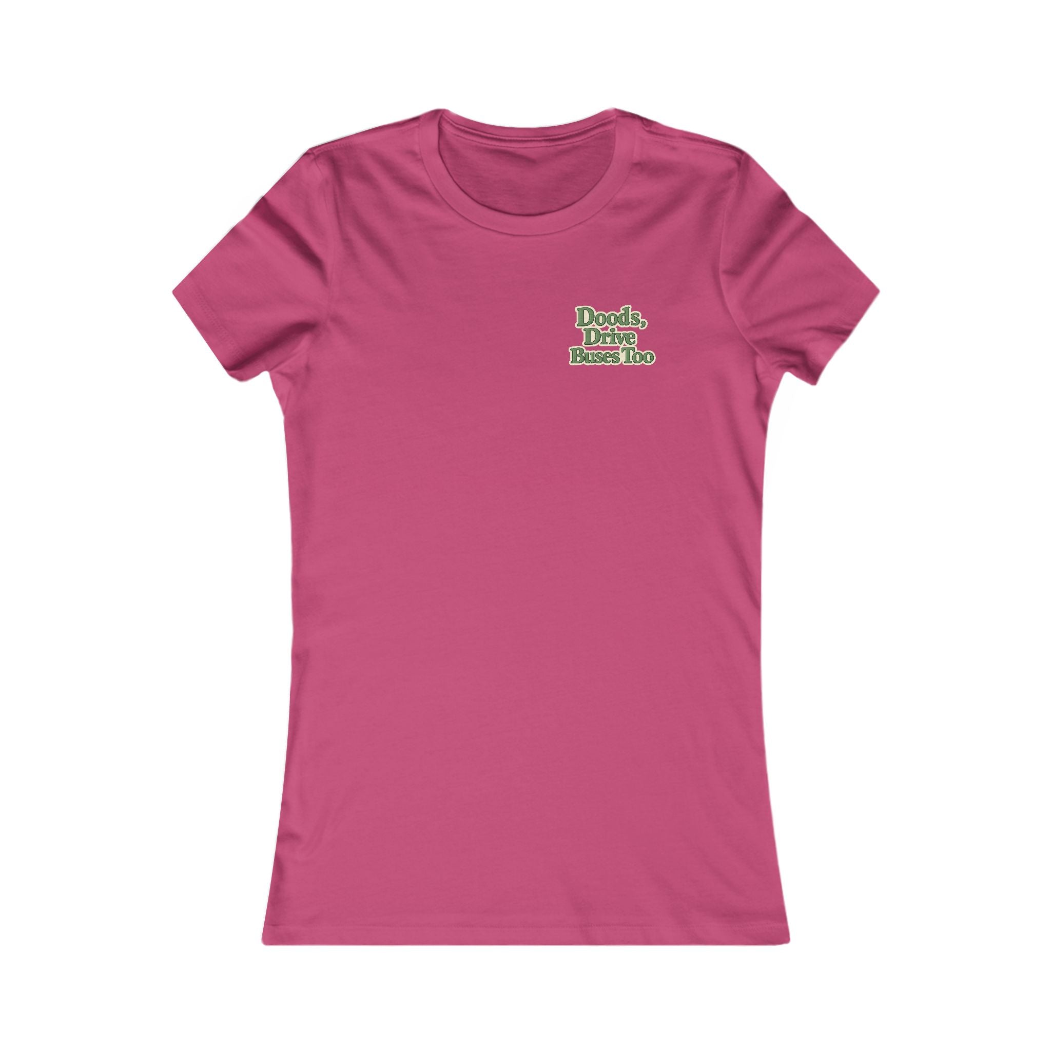 Colorado License Plate Graphic Tee — 'Doods Drive Buses Too' Women's Shirt