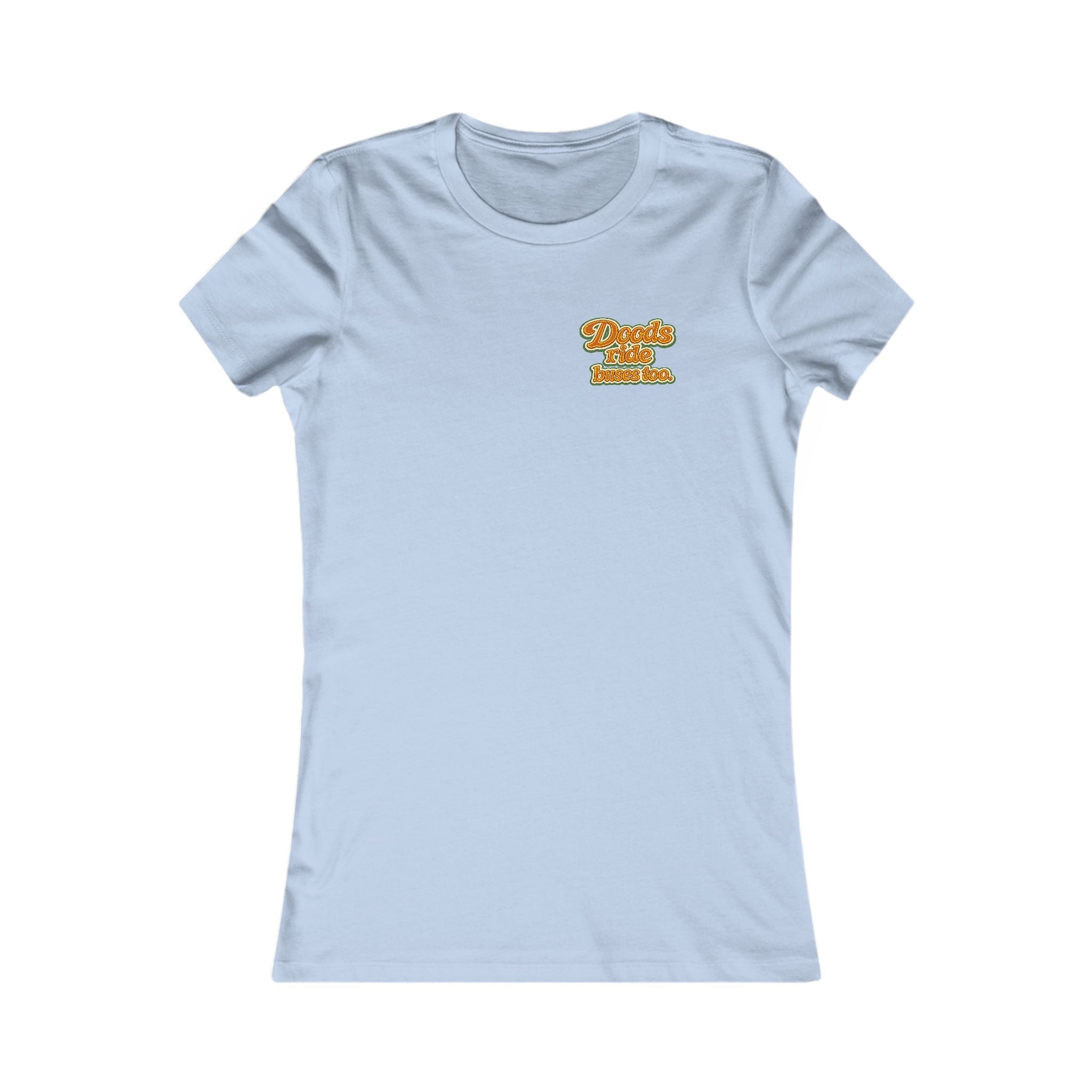 Women's Retro  Adventure T-Shirt - "Doods Ride Buses Too"