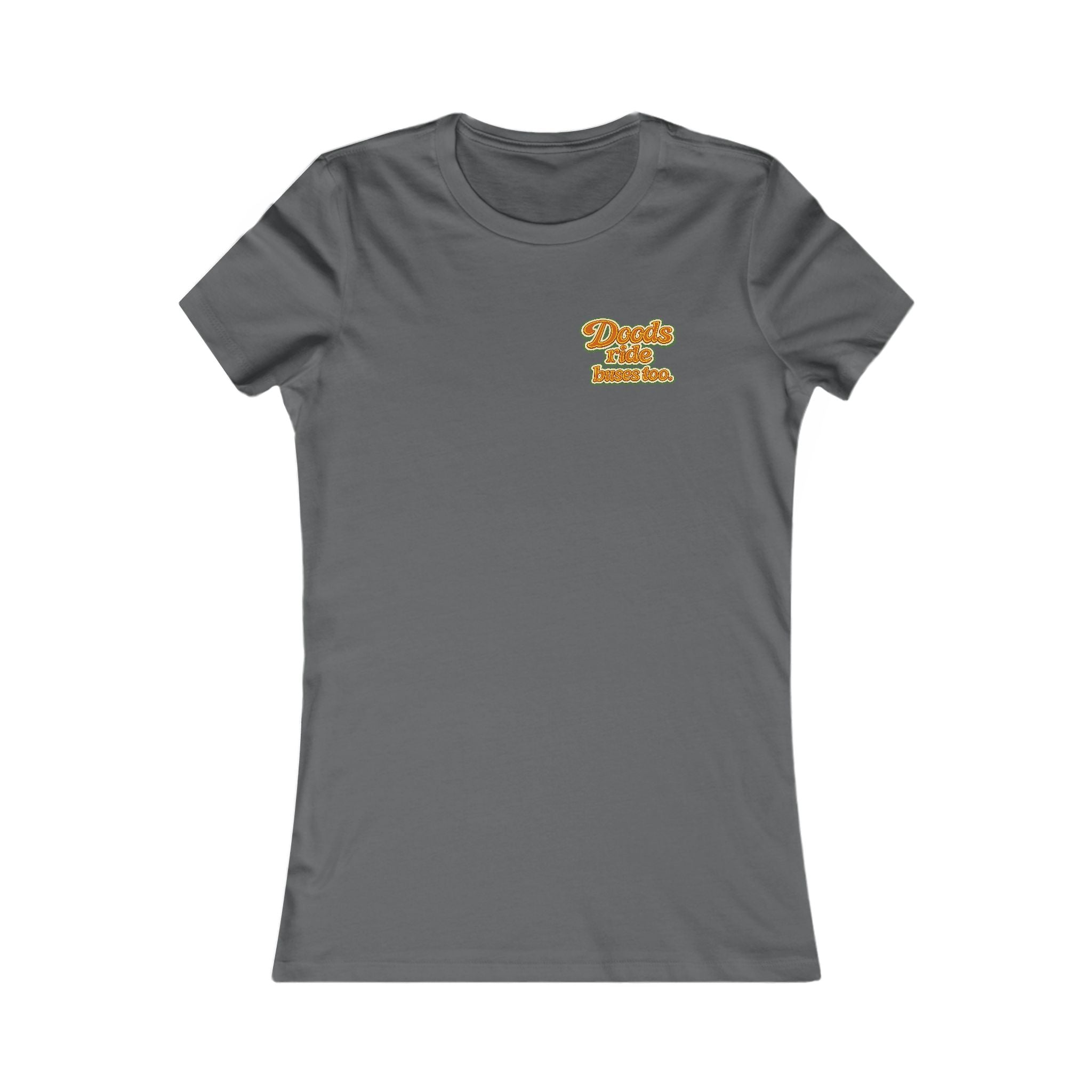 Women's Retro  Adventure T-Shirt - "Doods Ride Buses Too"